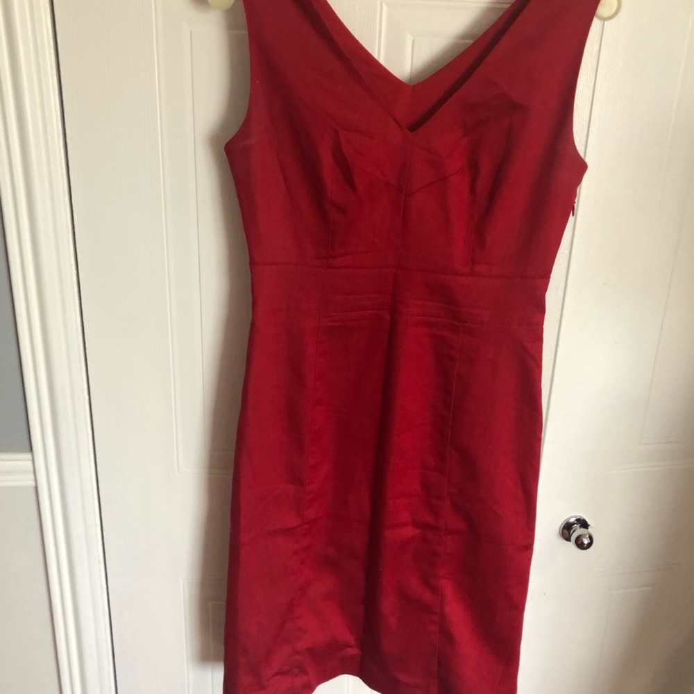 Red dress